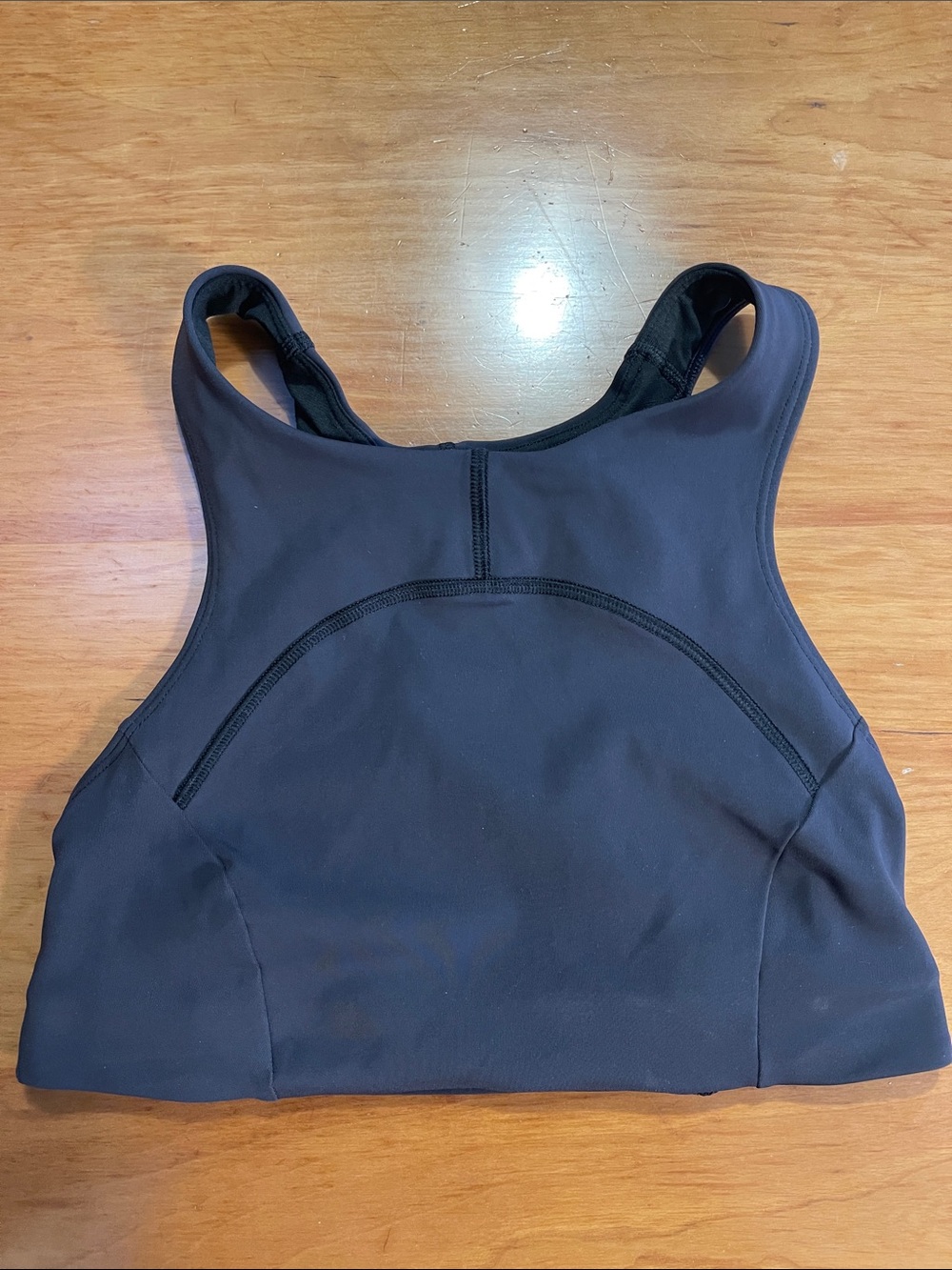 lululemon athletica Black High-Neck Racerback Sports Bra - Minimal Seam